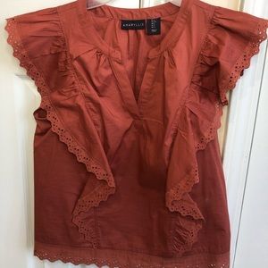 Burnt Red Blouse